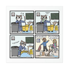 Catstodian Comic Print