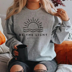 "Be The Light" Christian Sweatshirt