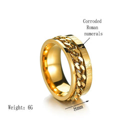 Rotatable Stainless Steel  Ring