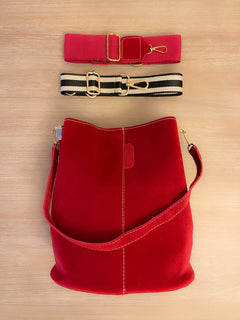 Blake Shoulder Bag -Red