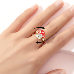 Rotatable Fidget Anxiety Ring