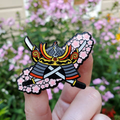 Sakura Samurai Pin