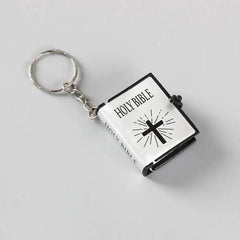 Miniature Holy Bible Keychain