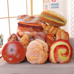 Simulational Bread Plush Pillow
