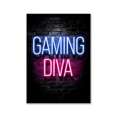 Gamer Quotes Art Poster