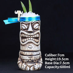 Hawaii Ceramic Tiki Mugs