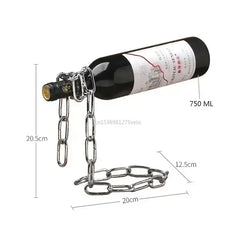 Magical Suspension Iron Chain Wine Racks