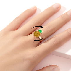 Rotatable Fidget Anxiety Ring