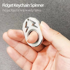 Fidget Spinner Keychain