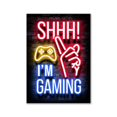 Gamer Quotes Art Poster