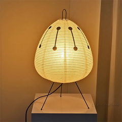 Japanese Akari Wabi-Sabi Table Lamp