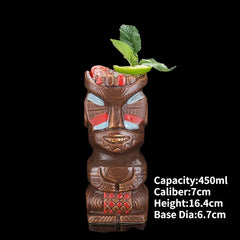 Hawaii Ceramic Tiki Mugs