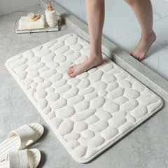 Non-Slip Embossed Bathroom Mat