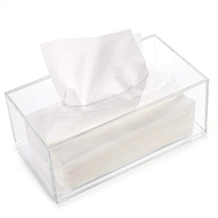 Clear Acrylic Tissue Box Holder