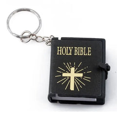 Mini Bible Keychain Book Pendant